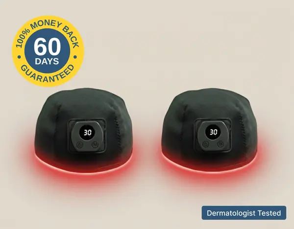 Glokore official website 2x Hair Regrowth Cap bundle